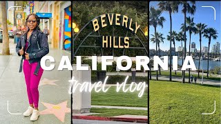 Fly with Me for the First Time to California| Beverly Hills| Hollywood Walk of Fame| New Phone