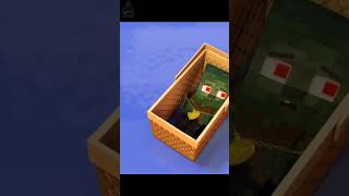 Save endermite from enderman - minecraft animation #shorts