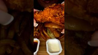 POPEYES GHOST PEPPER WINGS #asmr #food #popeyes