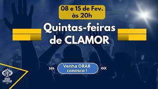 QUINTAS-FEIRAS DE CLAMOR - 15/02/2024