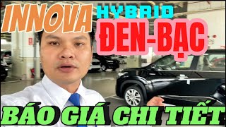 Innova Cross Hybrid - Đen, Bạc giao ngay - Chi tiết giá lăn bánh tháng 6.