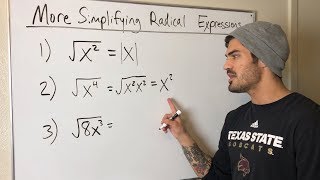 Simplifying Radical Expressions (part two)