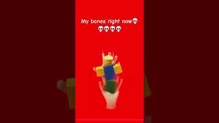 My bones right now 💀💀 #shorts #roblox #robloxdance #robloxshorts