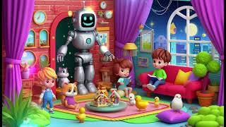 Robot Hotel: A Futuristic Getaway | Nursery Rhymes for Children | Kids New Song