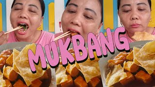 MAKAN MANISAN KHAS KOTA BINJAI TAU KUAH HECI MANIS ADA TAHU UDANG DAN KEPITING😋😘#makan#mukbang