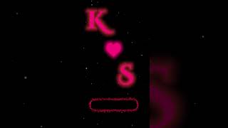 KS letter name love status | name status | ks WhatsApp status #status #new