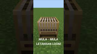 Cara Buat Bendera Perlis Di Minecraft PE #minecraft #shorts #malaysia #perlis #flag #tutorial