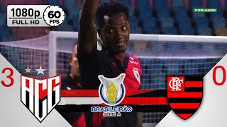 Atlético-GO 3 x 0 Flamengo - Gols & Melhores Momentos COMPLETO - Campeonato Brasileiro 2020