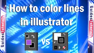 How to Use the Color Tool with Illustrator to Color Lines