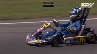 IAME Euro Series   Round 3 Wackersdorf Saturday Heat 5