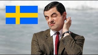 Mr BEAN on Swedish TV show