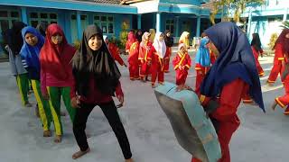 Latihan gabungan Tapak Suci di SMA Muhammadiyah 3 Arjasa