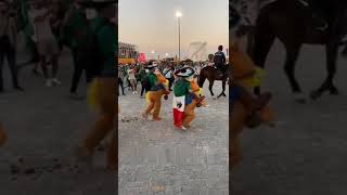 Mexico fans are enjoying themselves in Qatar 😂👏 Funny moments #shorts