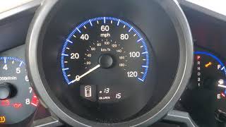 How to reset oil maintenance light on a 2010 Honda Element