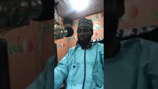 Masha Allah Alhamdulillahi Alhamdulillahi Mallam Nurudeen Kalamu at Gaskeya FM radio Kumasi Ghana