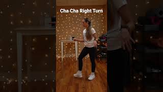 Cha Cha: Right Spot Turn Tutorial. Stay tuned for our full YouTube video this Friday!