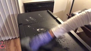 Cleaning Laptop Stand