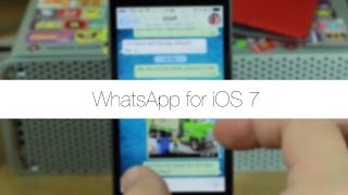 WhatsApp for iOS 7 - First Looks