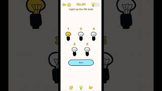 Light up the 4th bulb | Brain Out Level 81 | Brain Out Gaming #braingames