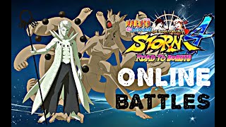 OBITO UCHIHA RIKUDO GAMEPLAY ONLINE [naruto shippuden ultimate ninja storm 4 road to boruto]