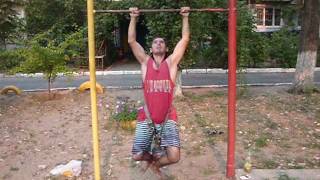 25 pull ups weight  18 kg