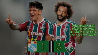 CANO BRILHA E MARCELO REESTRÉIA BEM PELO FLU | Sporting Cristal 1x3 Fluminense - Melhores Momentos