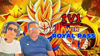 1v1 challenge win royal pass || #shortsfeed #carryminati #shorts #viralshort @M_YADAV_is_LIVE