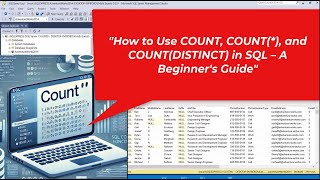 How to Use COUNT, COUNT(*), and COUNT(DISTINCT) in SQL – A Beginner's Guide