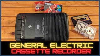 Old General Electric cassette recorder restoration | 3-5025A 90's