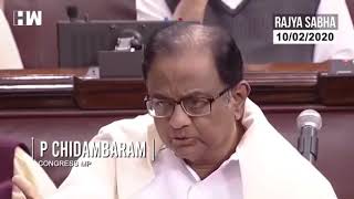 #PChidambaram #NirmalaSitharaman #UnionBudget2020  'You Sent Doctors Like Raghuram Rajan, Arvind Sub