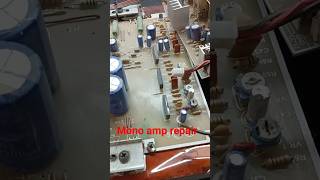 mono amplifer repair #viral #youtubeshorts #shortvideo #subscribe #cr7 #electronics