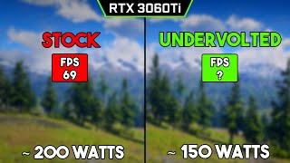 RTX 3060Ti STOCK vs. UNDERVOLTING TEST IN 16 GAMES