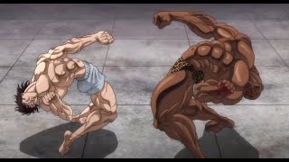 BAKI VS BISCUIT OLIVA ||FULL FIGHT|| _ENG-DUB_  BAKI  SON OF OGRE 2021 ||BAKI VS UNCHAINED||