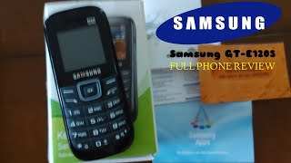 Samsung Keystone 2 GT-E1205 - full phone review