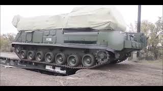 Train with Military equipment's in Russia