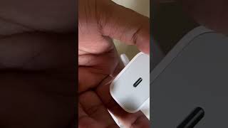 Unboxing iphone adapter || 20W fast charger || village Mom_chef