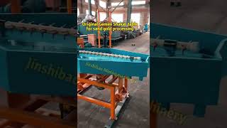 Original Gemini Shaker table for gold ore processing separation plant