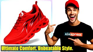 Top 10 Fashion Running Shoes Men Flame Printed Sneakers! Must-Have Athletic Sports Blade