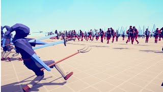 1000x VIKINGS vs EVERY GOD - Totally Accurate Battle Simulator TABS