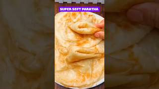 Super Soft Paratha recipe and so easy to make😍 #shorts #paratha #softparatha #cooking