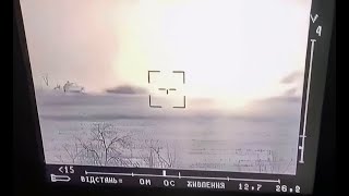 Russian Tank Turret Explodes, Sending Turret Flying