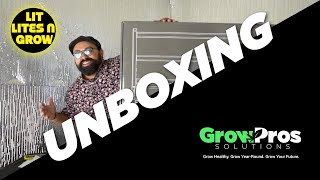 Unboxing Of The Grow Pros Solutions HM660 Grow Light