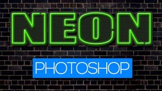 Photoshop - Efeito Texto Neon