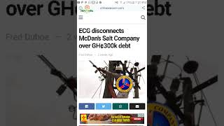 Electricity of Ghana (ECG) Nationwide Disconnection Exercise Intensifies 😂😂😂