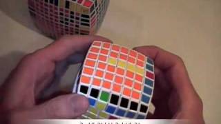 Как собрать куб 11х11 ч.3/6 / How to solve cube 11x11 part 3/6