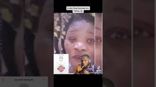 Linda Osei permanently banned on TikTok over abusive words😱😱