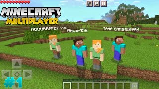 MINECRAFT MULTIPLAYER SURVIVAL EP 1 | TAHA GAMING