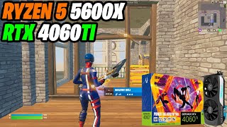 RTX 4060 ti + Ryzen 5 5600x og fortnite | Tilted Zone Wars | performance mode 1080p