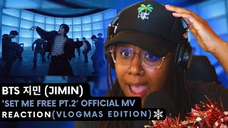 지민 (Jimin) 'Set Me Free Pt.2' Official MV REACTION | Chrshy Reacts