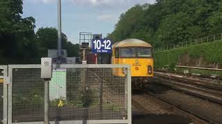 D6515 & 73109 & 69002 thunders pass surbition heading towards London Waterloo